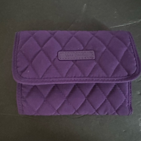 Vera Bradley wallet solid purple - Picture 1 of 3
